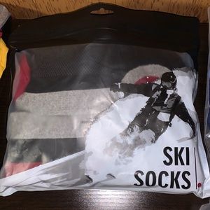 Ski Socks - Two Pair Men’s size 10 - NEW